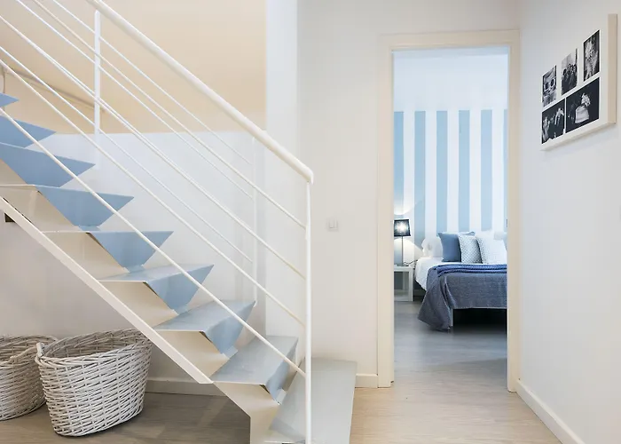 Lejlighed Group Blue&white *